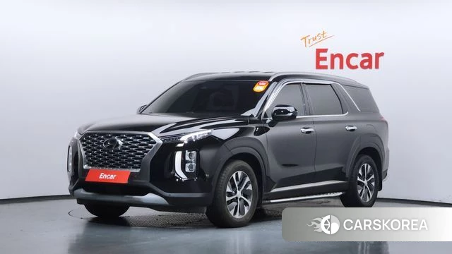 Hyundai Palisade 2021 Черный из Кореи