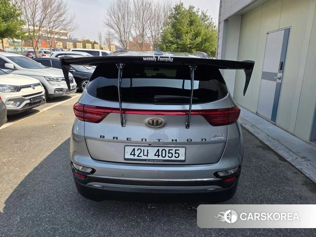 Kia Sportage The Bold 2018 Серебристо-серый из Кореи