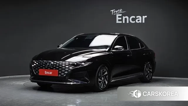 Hyundai The New Grandeur IG Hybrid 2021 Черный из Кореи