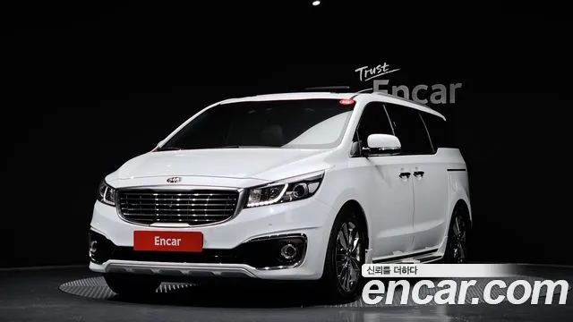 Kia All New Carnival 2018 Белый из Кореи