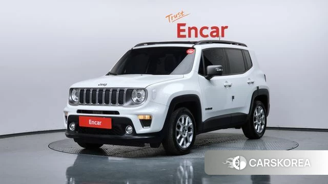 Jeep Renegade 2019 Белый из Кореи