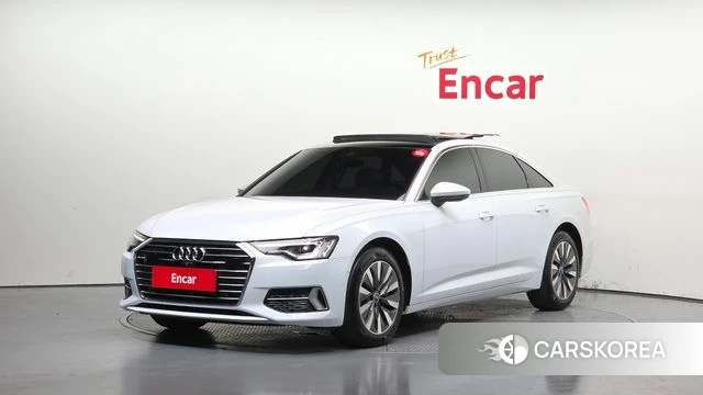 Audi A6 (C8) 2021 Белый из Кореи