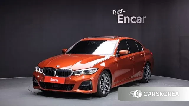 BMW 3 Series (G20) 2020 Оранжевый из Кореи