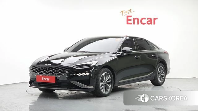 Kia K8 Hybrid 2021 Черный из Кореи