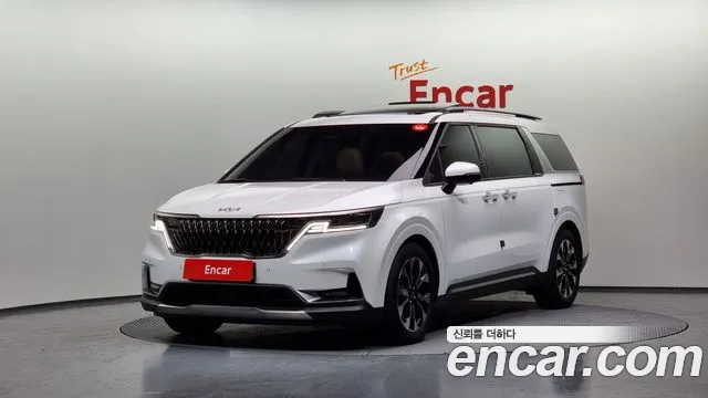 Kia Carnival 4th generation 2023 Белый из Кореи