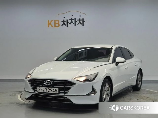Hyundai Sonata (DN8) 2019 Белый из Кореи