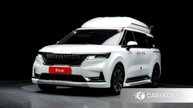 Kia Carnival 4th generation 2021 Белый из Кореи