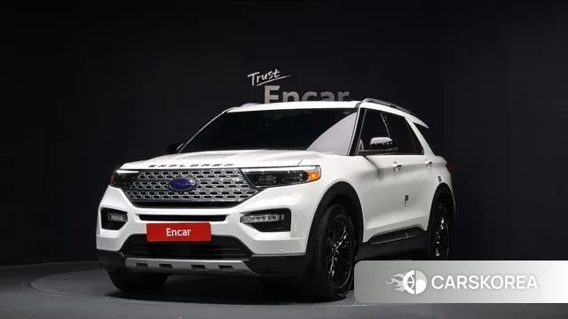 Ford Explorer 6th Generation 2019 Белый из Кореи