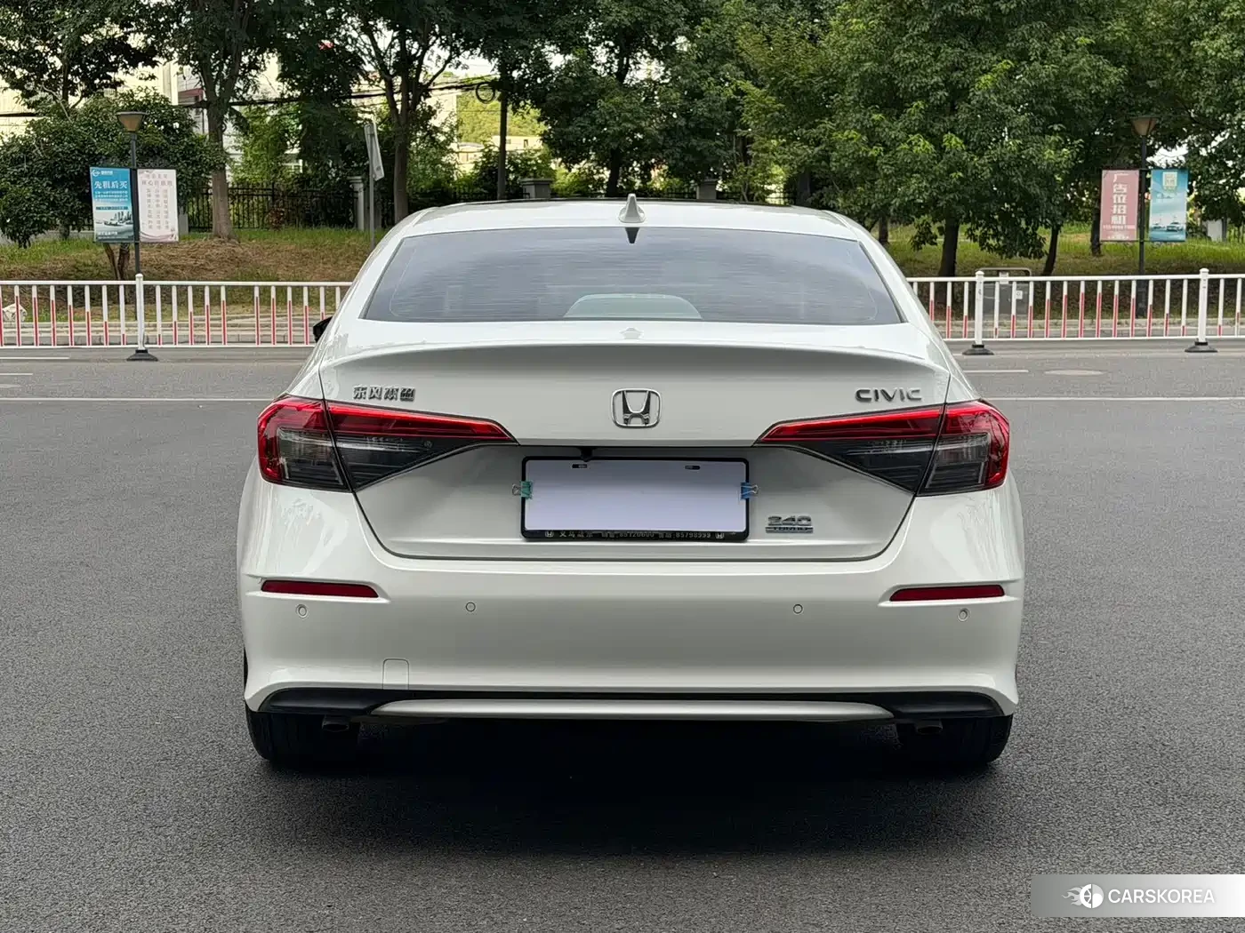 Honda Civic 2021 Белый из Китая
