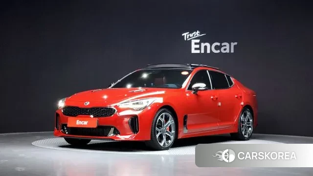 Kia Stinger 2018 Красный из Кореи