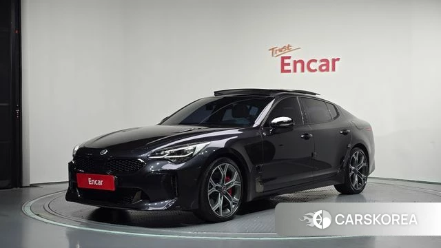 Kia Stinger 2018 Серый из Кореи