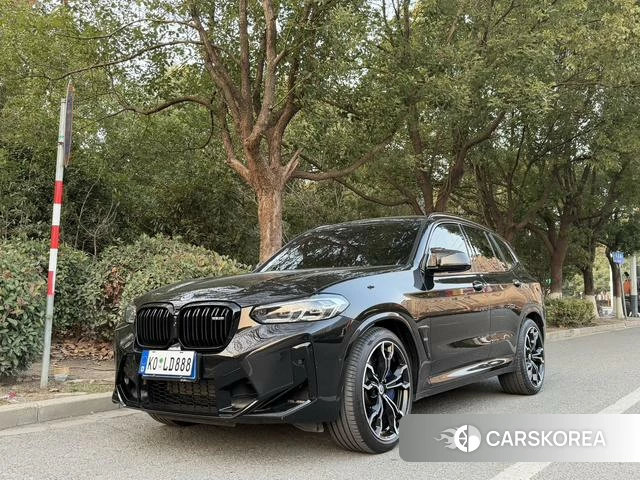 BMW X3 M 2023 Черный из Китая