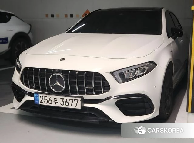 Mercedes-Benz A-Class W177 2023 Белый из Кореи