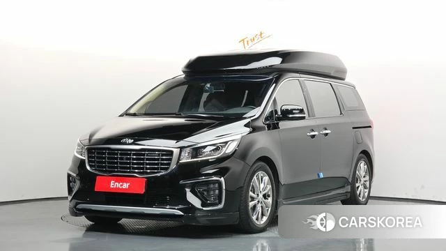 Kia The New Carnival 2019 Черный из Кореи