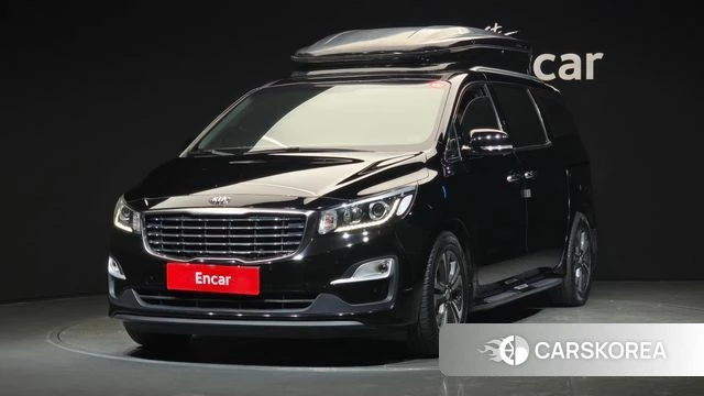 Kia The New Carnival 2018 Черный из Кореи