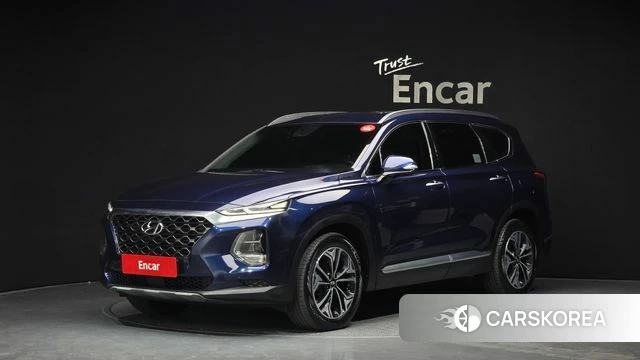 Hyundai Santa Fe TM 2019 Синий из Кореи