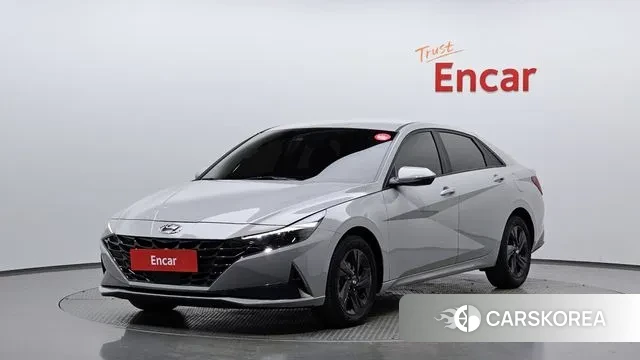 Hyundai Avante Hybrid (CN7) 2021 Серый из Кореи