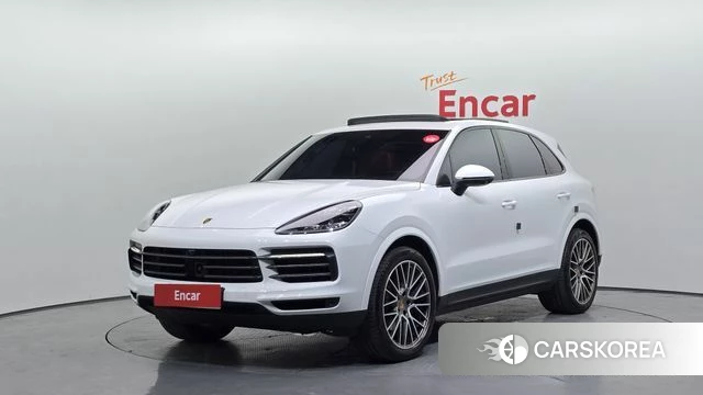 Porsche Cayenne (PO536) 2022 Белый из Кореи