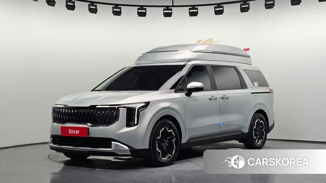 Kia The New Carnival 4th Generation 2024 Серебристо-серый из Кореи