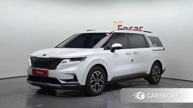 Kia Carnival 4th generation 2021 Белый из Кореи