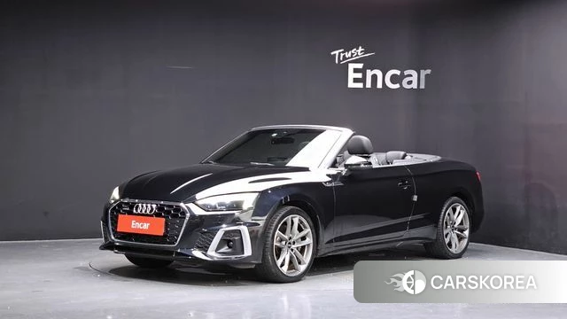 Audi A5 (F5) 2021 Черный из Кореи