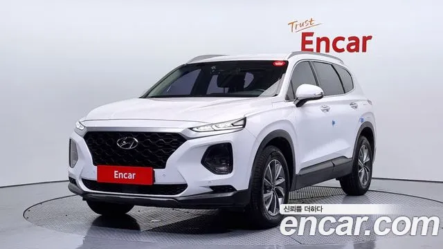 Hyundai Santa Fe TM 2018 Белый из Кореи