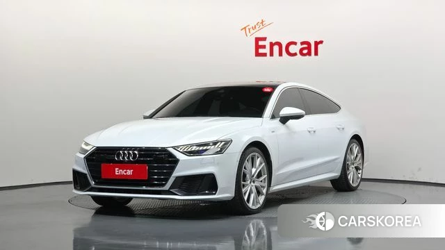 Audi A7 (4K) 2022 Белый из Кореи