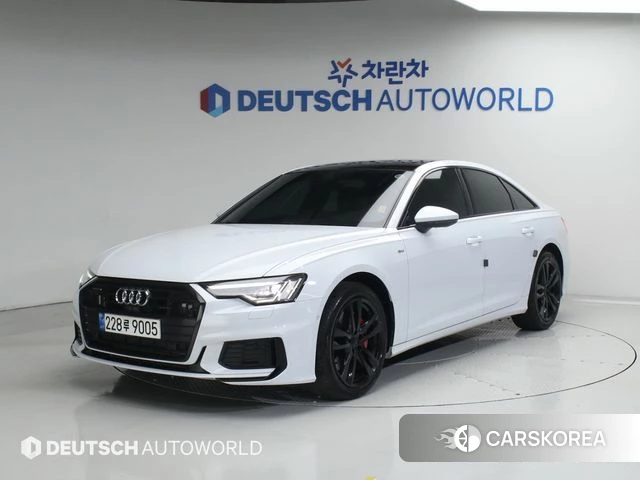 Audi A6 (C8) 2021 Белый из Кореи