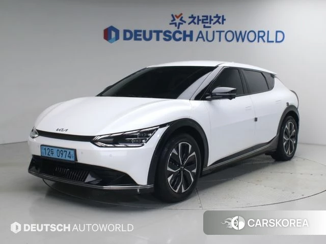 Kia EV6 2023 Белый из Кореи