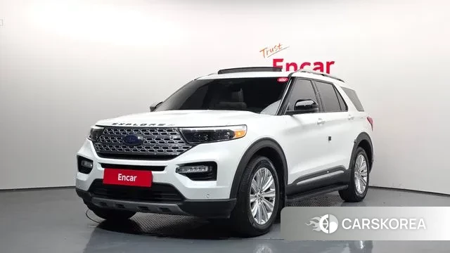 Ford Explorer 6th Generation 2020 Белый из Кореи