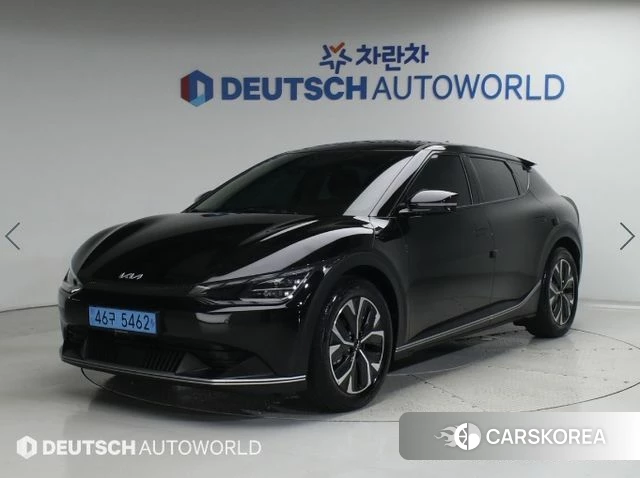 Kia EV6 2022 Черный из Кореи