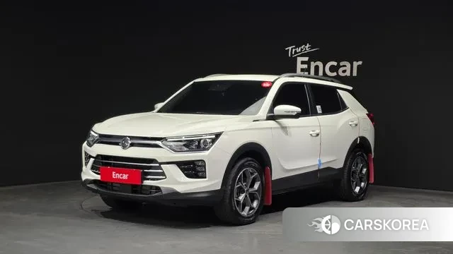 Ssangyong Beautiful Korando 2021 Белый из Кореи