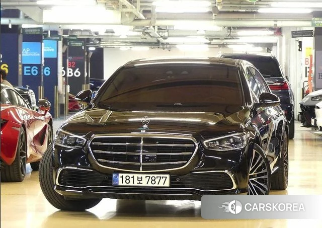 Mercedes-Benz S-Class W223 2021 Черный из Кореи