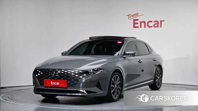 Hyundai The New Grandeur IG Hybrid 2019 Серый из Кореи