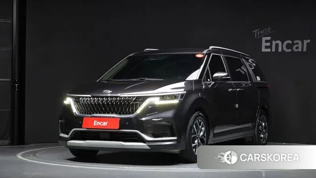Kia Carnival 4th generation 2021 Серый из Кореи