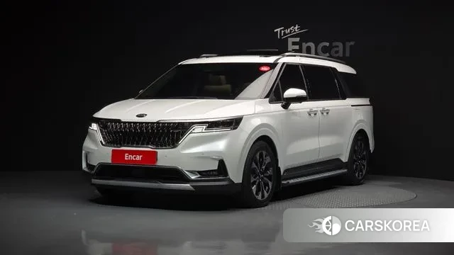 Kia Carnival 4th generation 2020 Белый из Кореи