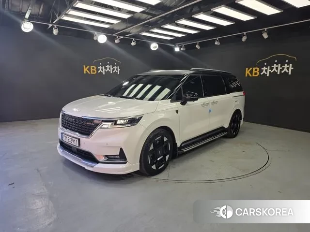 Kia Carnival 4th generation 2021 Белый из Кореи