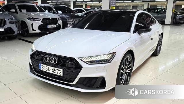 Audi A7 (4K) 2024 Белый из Кореи