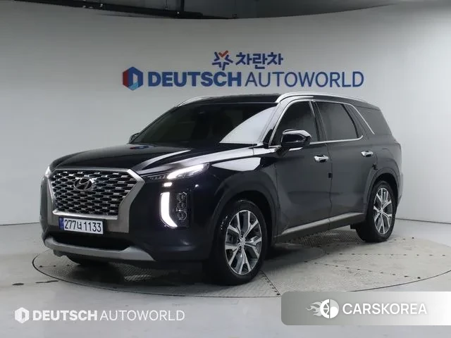 Hyundai Palisade 2022 Синий из Кореи