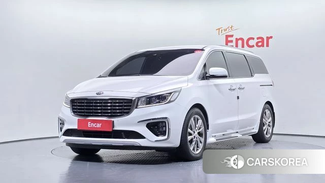 Kia The New Carnival 2019 Белый из Кореи