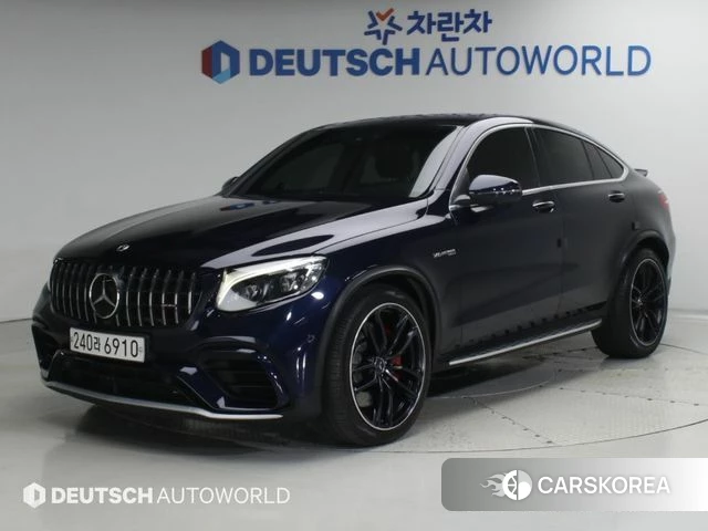 Mercedes-Benz GLC-Class X253 2019 Синий из Кореи