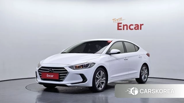 Hyundai Avante AD 2018 Белый из Кореи
