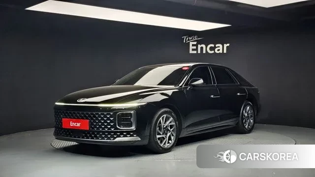 Hyundai Grandeur Hybrid (GN7) 2023 Черный из Кореи