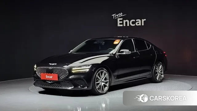 Genesis The New G70 2022 Черный из Кореи