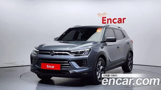 Ssangyong Beautiful Korando 2019 Серый из Кореи