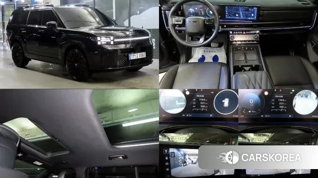 Hyundai Santa Fe (MX5) 2024 Черный из Кореи