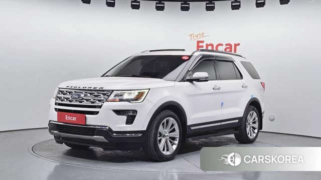 Ford Explorer 2019 Белый из Кореи