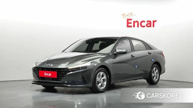 Hyundai Avante (CN7) 2021 Серый из Кореи