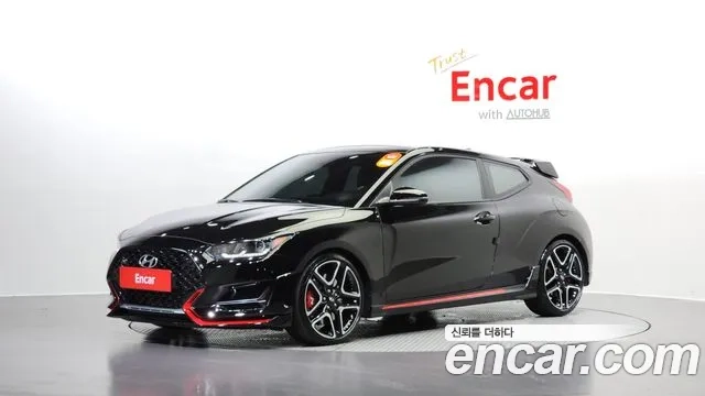 Hyundai Veloster (JS) 2022 Черный из Кореи