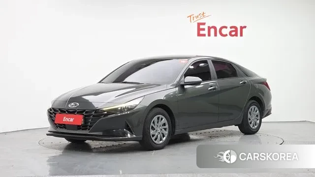 Hyundai Avante (CN7) 2021 Цвет тростника из Кореи